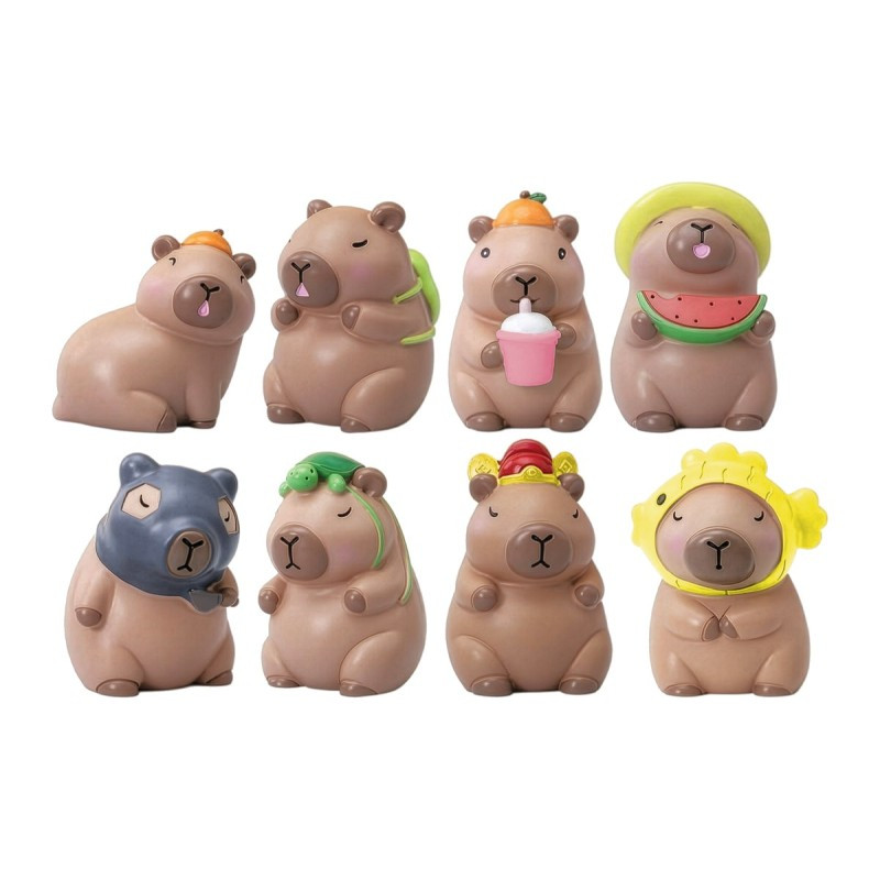 Zestaw DIY - figurki gipsowe do malowania Kapibara DPCA-048 Dalprint